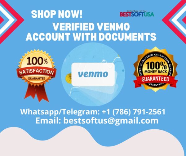 Verified Venmo Account with Documents 464545