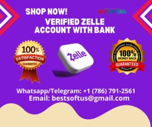 Verified Zelle Account with Bank 45465465465