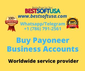 Buy Payoneer Business Accounts