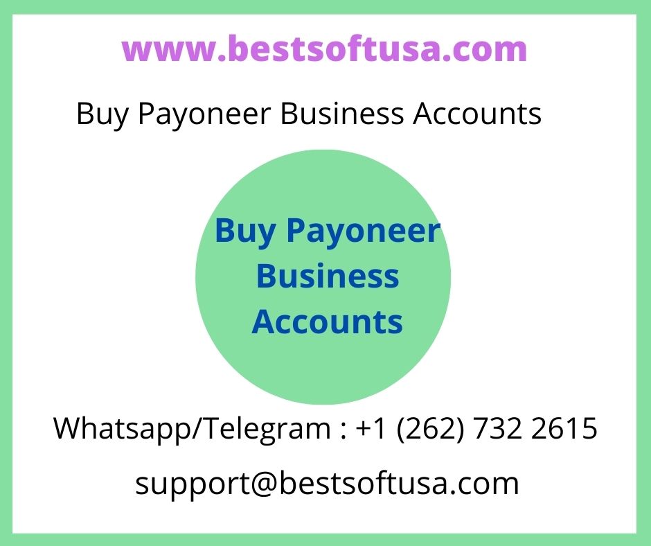 Buy Payoneer Business Accounts