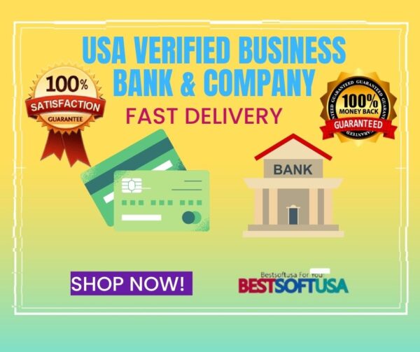 Buy USA Business Bank Accounts