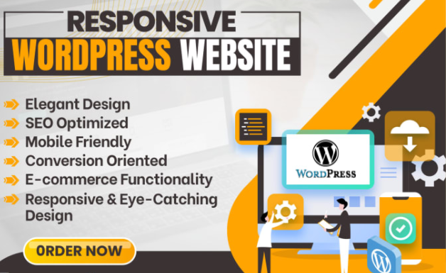 Responsive wordpress Website Design