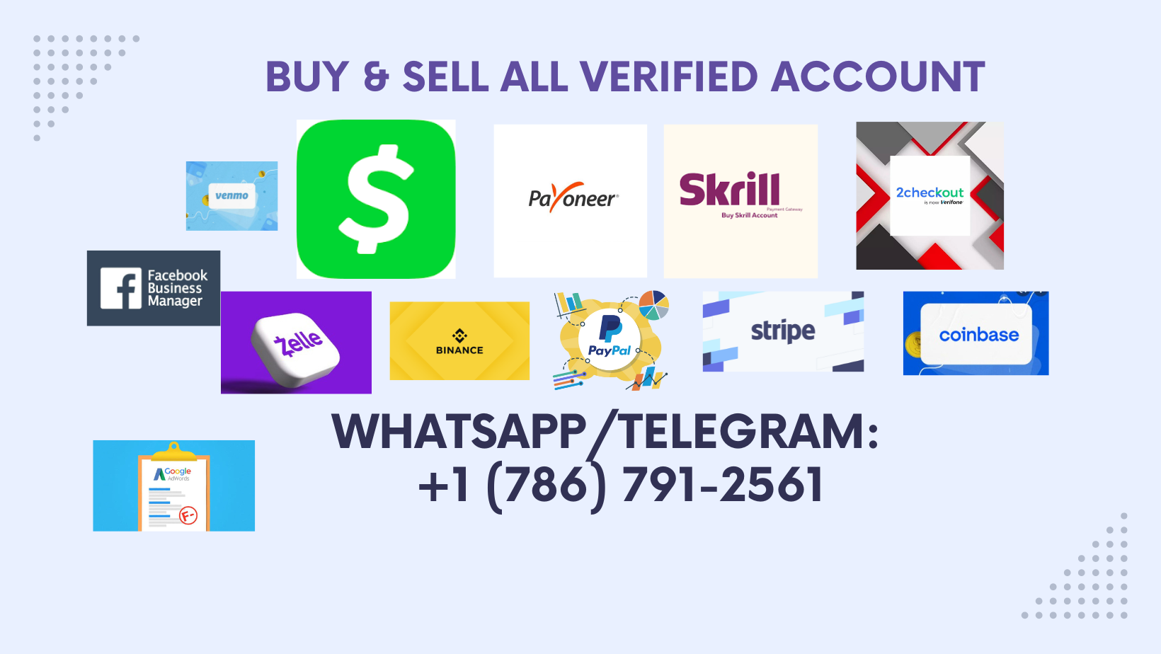 Buy verified all accounts