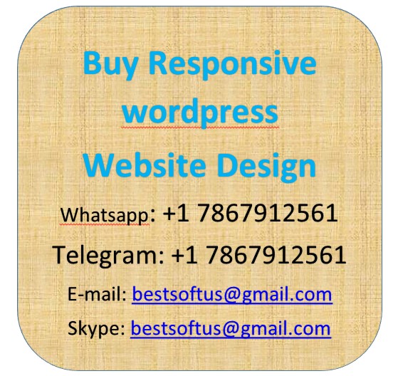 Responsive wordpress Website Design